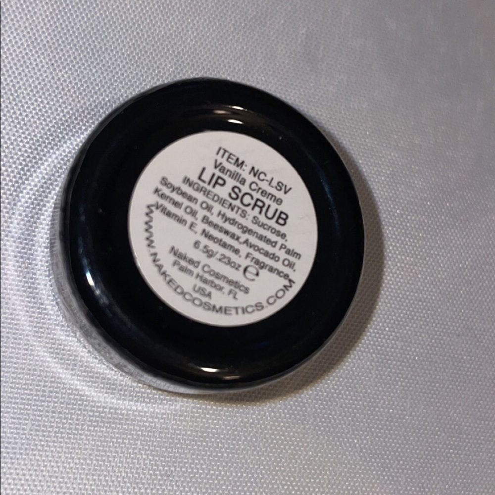 NAKED lip scrub
